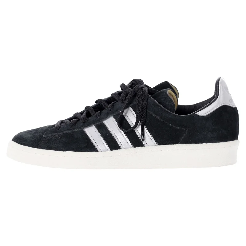 Adidas Originals Campus 80s Sneakers in Black Suede