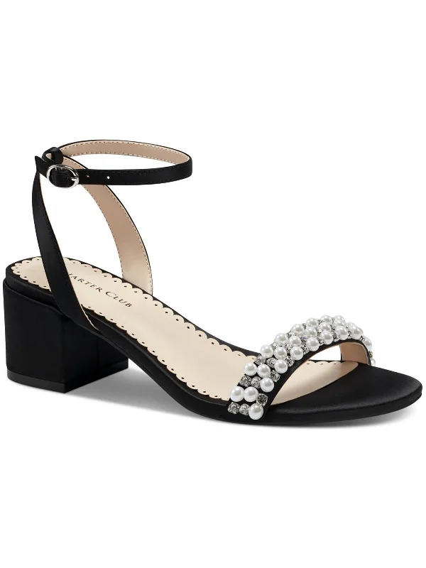 Trendy Fashion Sale Amaraa Womens Satin Embellished Heels