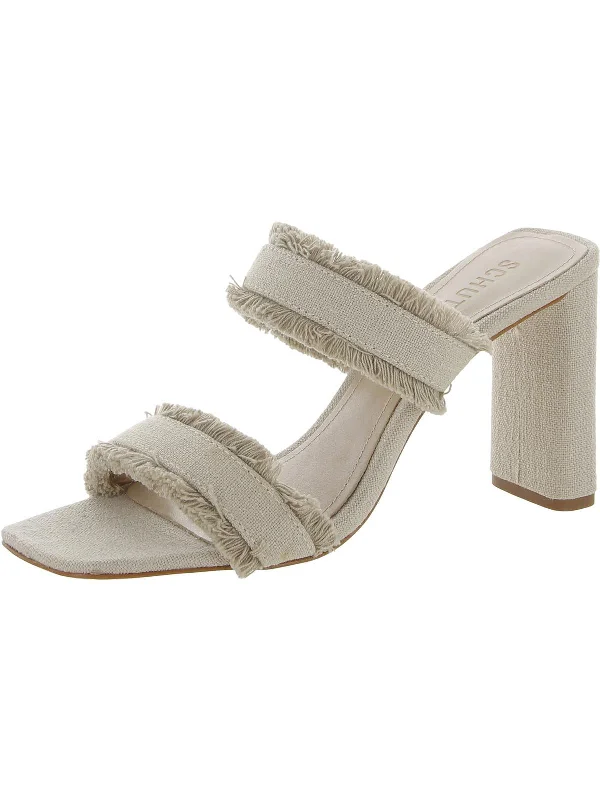 High-End Style Discounts Amely Womens Leather C Block Heel