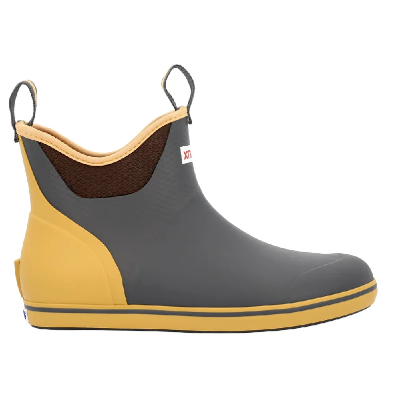 Latest Trends Ankle Deck Boot 6 Inch Round Toe Pull On Boots