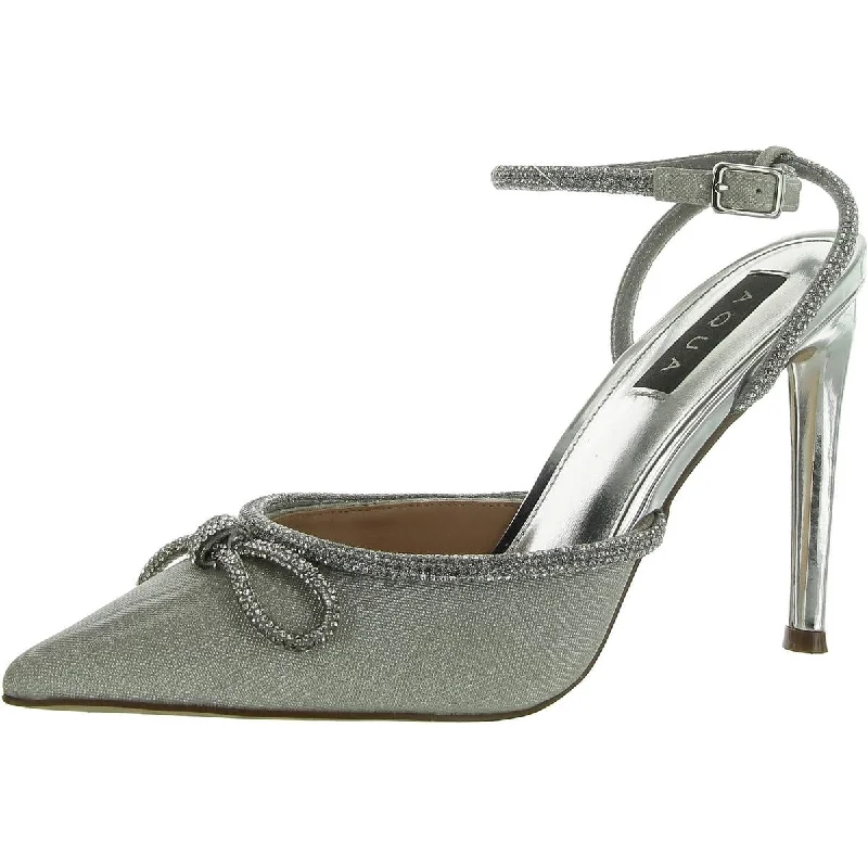 Relaxed Style Deals Aqua Womens Charm Suede Embellished Pumps