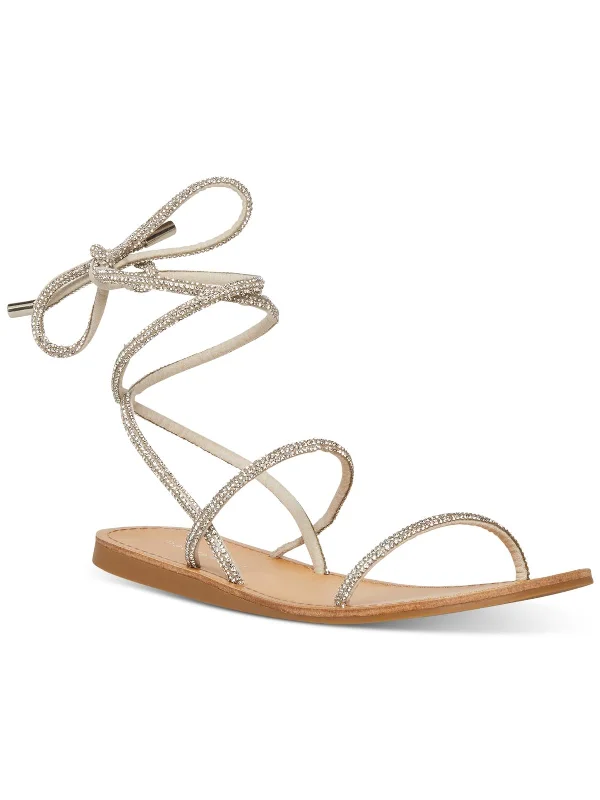 All-Season Shoes Discount Ariela Womens Rhinestone Ankle Strappy Sandals