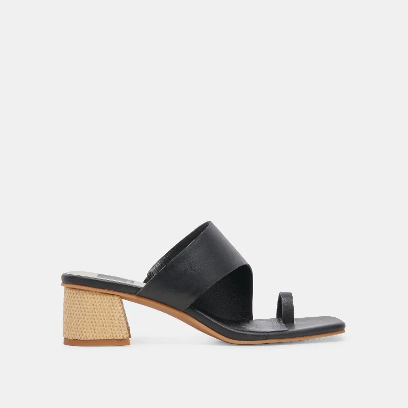 Sophisticated Style Offers BARLOU HEELS BLACK STELLA