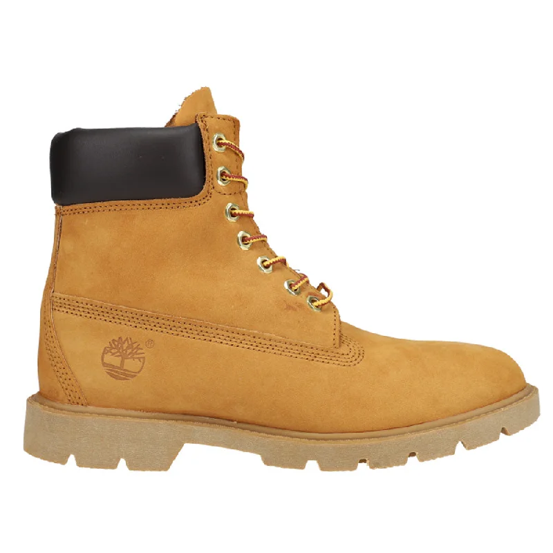 Fashion Deal Basic Waterproof Round Toe Lace Up Boots