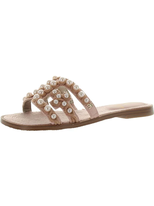 Outdoor Shoes Sale Bay Womens Cut-Out Slip On Slide Sandals