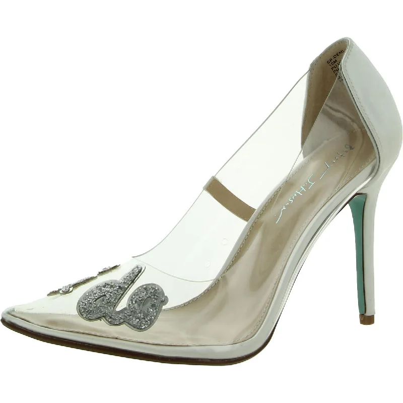 Fashion Deal Betsey Johnson Womens Demi Bridal Pumps