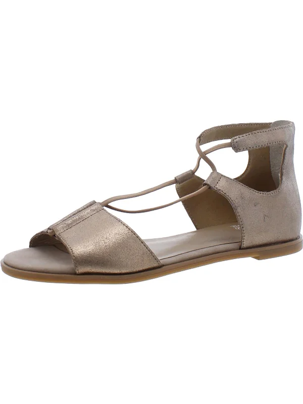 Bhfo Womens Comfort Flat Ankle Strap