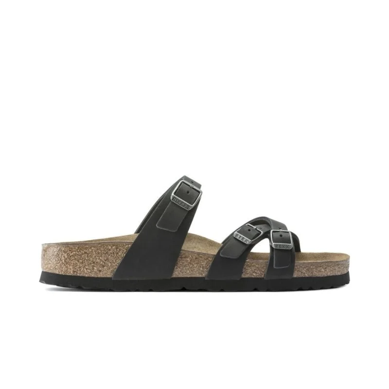 Enjoy Discount Birkenstock Women's Franca - Black Oiled Leather