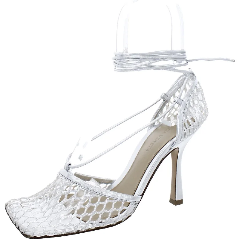 All-Day Comfort Shoes Bottega Veneta Womens STRETCH SANDAL Strappy Dressy Pumps