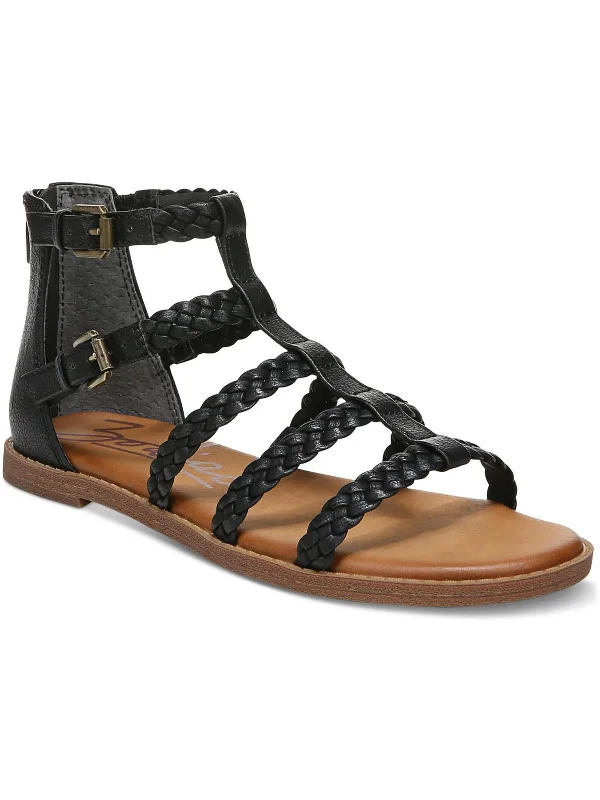 Contemporary Chic Promotions Camelia  Womens Slip On Buckles Gladiator Sandals