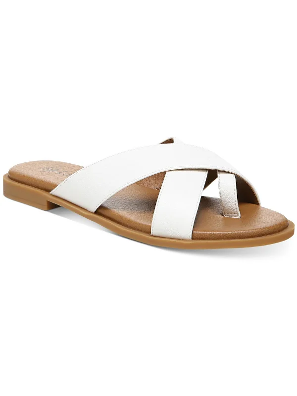 Comfortable Stretch Shoes Promotion Carolyn  Womens Dressy Slip On Slide Sandals