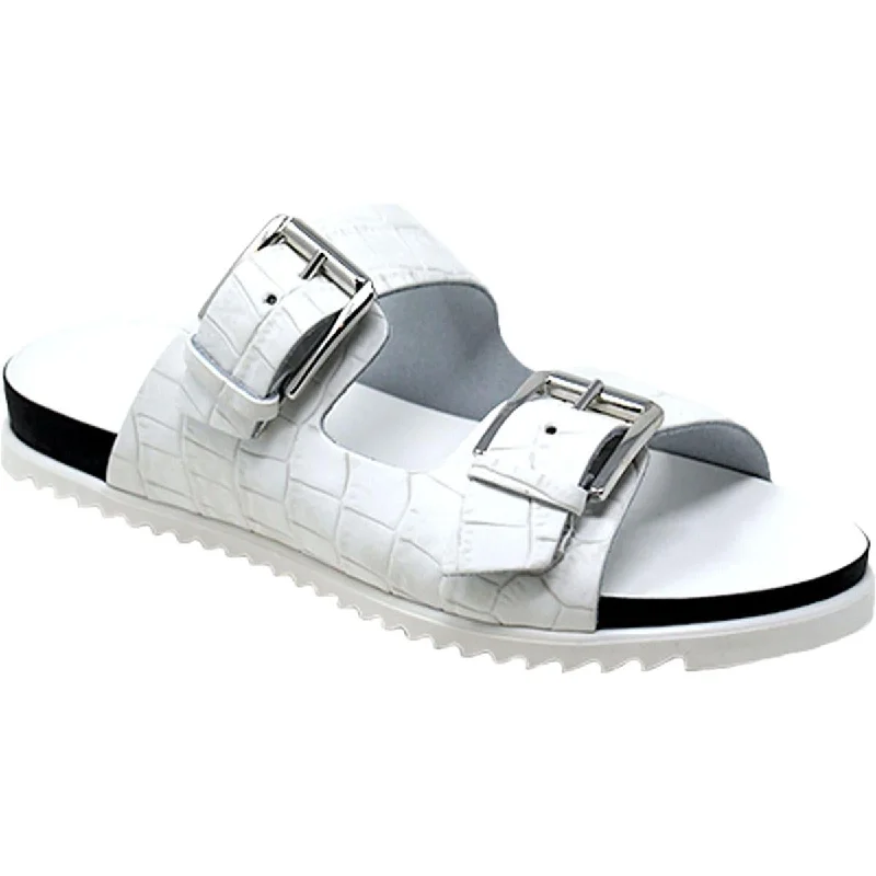 Everyday Fashion Shoes Charles David Lonnie Women's Faux Leather Crocodile Embossed Footbed Sandals Everyday Fashion Shoes Charles David Lonnie Women's Faux Leather Crocodile Embossed Footbed Sandals
