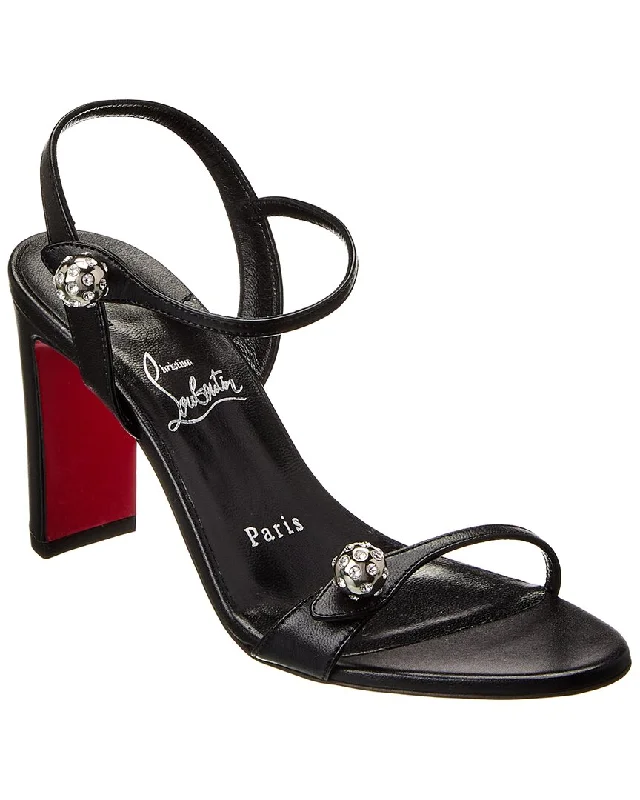 Christian Louboutin Atmospheria 85 Leather Sandal