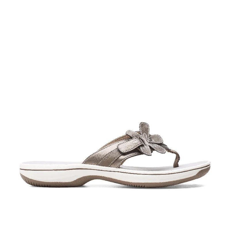 Women's Shoe Sale Clarks Brinkley Flora in Metallic Synthetic