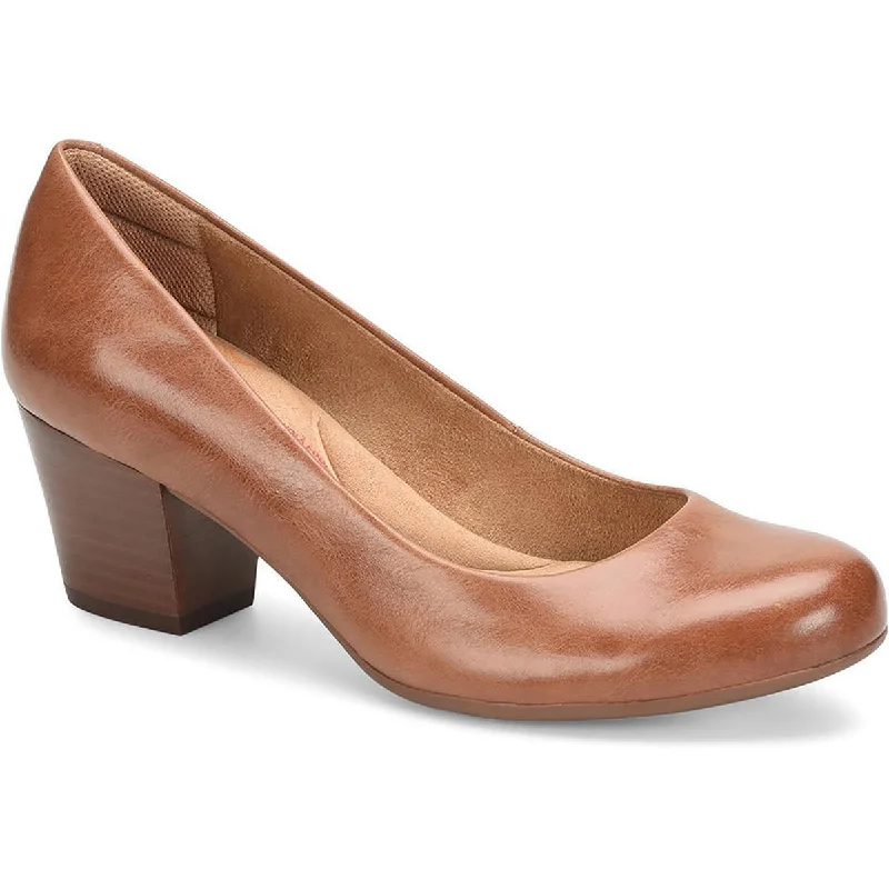 End Of Season Clearance Comfortiva Womens AMORA  Leather Memory Foam Pumps
