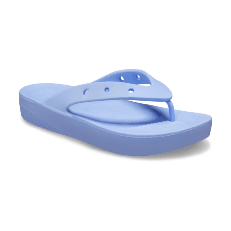 Must-Have Style Discounts Crocs Women's Classic Platform Flip - Moon Jelly