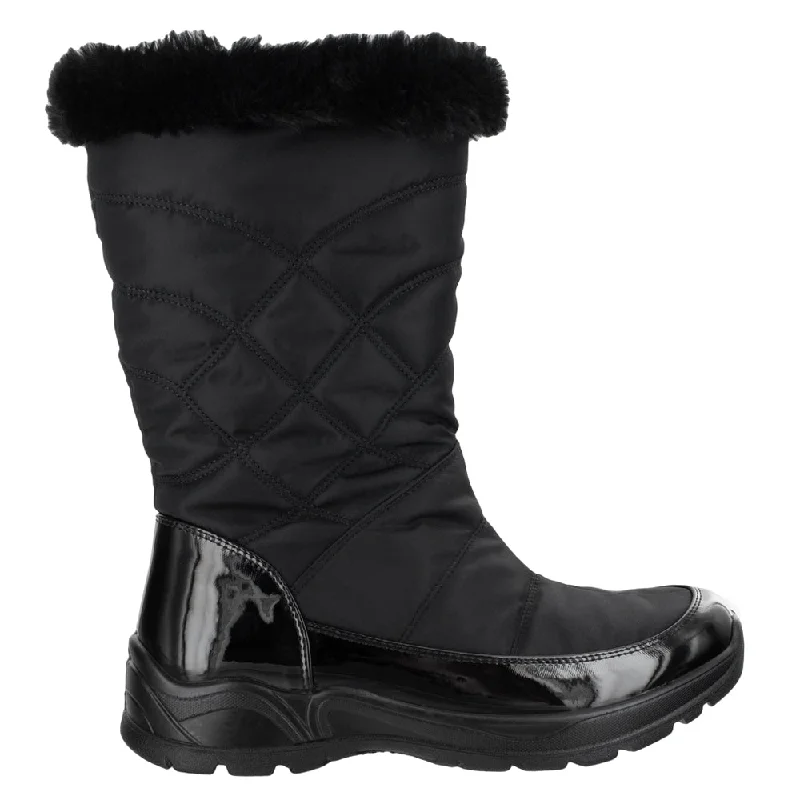 Early Bird Offer Cuddle Zippered Round Toe Boots