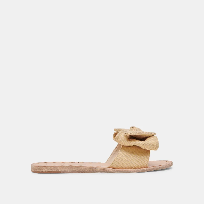 Fast Fashion Favorites DARSEY SANDALS LT NATURAL RAFFIA