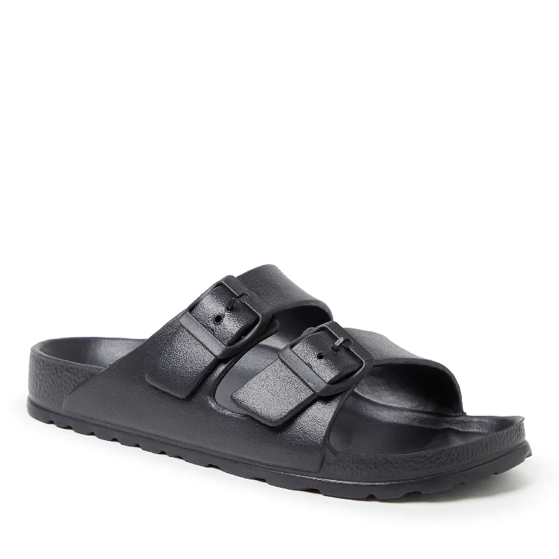 Valentine's Special Dearfoams EcoCozy Women's Sustainable Double Buckle Sandal