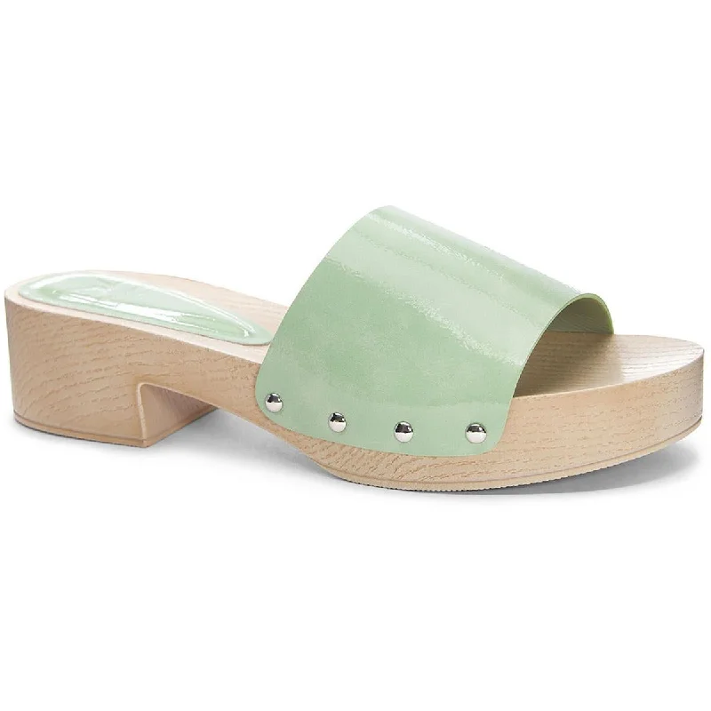 Huge Price Cut Dirty Laundry Womens Heidii Faux Leather Slip-On Block Heel