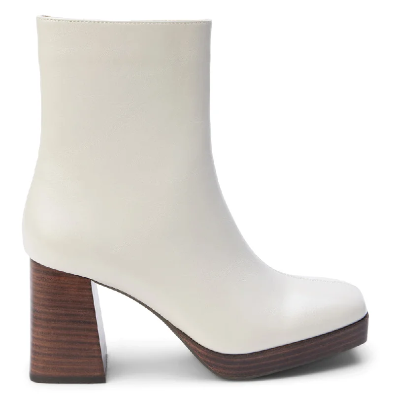 Stupidly Low Prices Duke Square Toe Platform Zippered Booties
