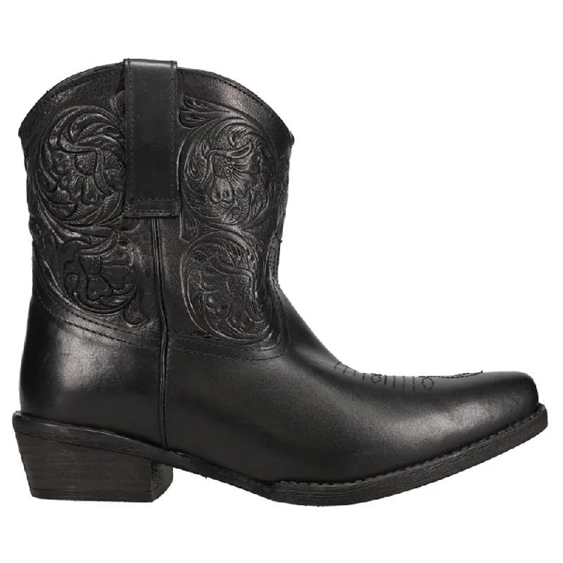 New Arrival Discount Dusty Embossed Snip Toe Booties