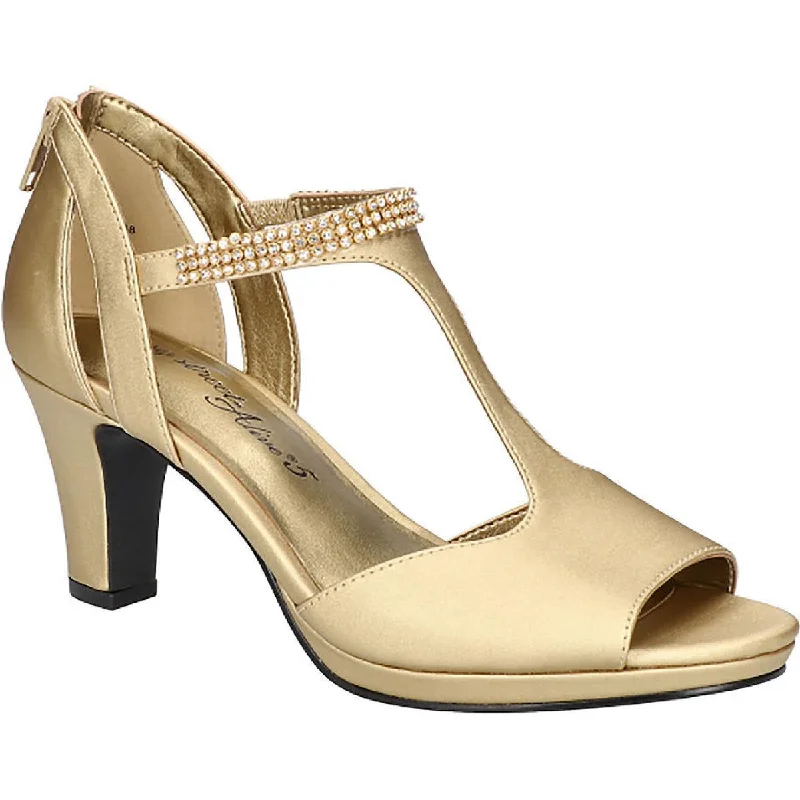Edgy Fashion Deals Easy Street Womens Flash Embellished Heels
