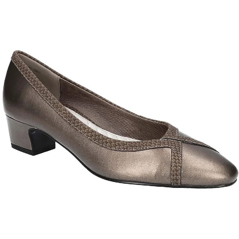 Exclusive Discount Easy Street Womens Myrtle Faux Leather Comfort Insole Pumps