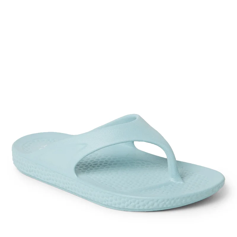 Non-Slip Shoes EcoCozy by Dearfoams Women's Sustainable Comfort Thong Sandal