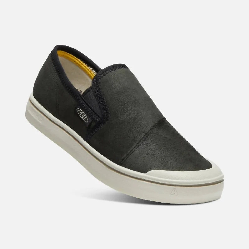 Elsa Harvest Slip-On In Black/silver Birch