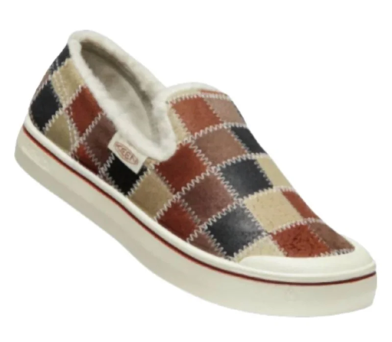 Elsa Harvest Warm Slip-On In Multi/star White