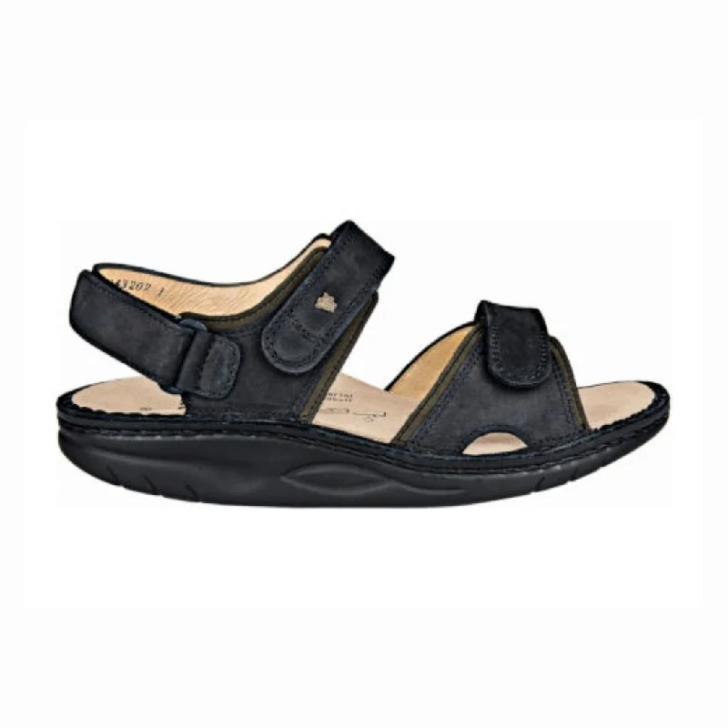 Ride The Style Wave Finn Comfort Women's Yuma - Black/Olive