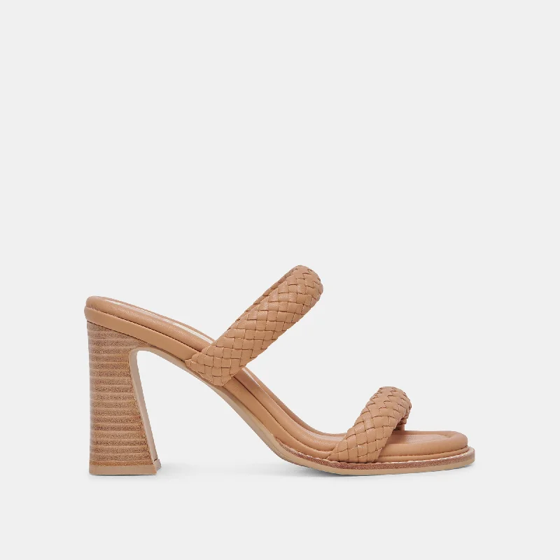 High-Quality Women's Shoes GALA HEELS LIGHT TAN STELLA