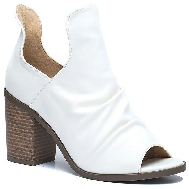 Lightweight Walking Shoes Offers GC Shoes Womens Susana Slip On Peep Toe Block Heels Lightweight Walking Shoes Offers GC Shoes Womens Susana Slip On Peep Toe Block Heels