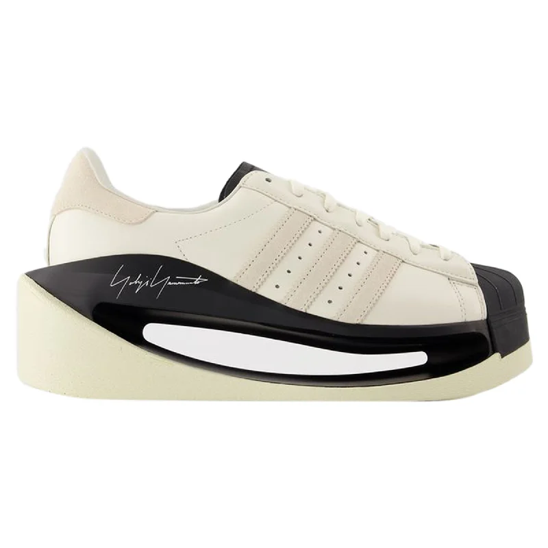 Gendo Superstar Sneakers - Y-3 - Leather - White