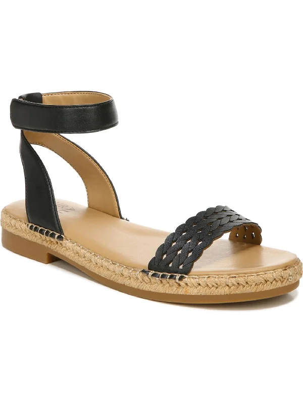 The Latest Fashion Trends Gionni Womens Faux Leather Slingback Ankle Strap