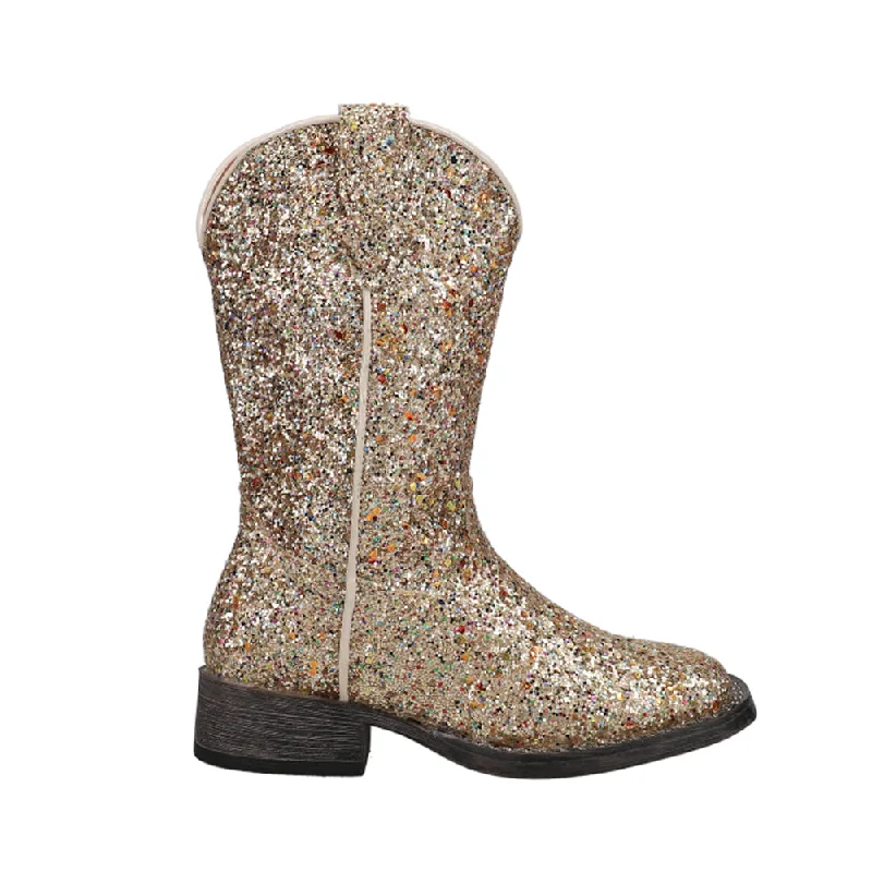 Exclusive Deals Online Glitter Galore Square Toe Cowboy Boots (Little Kid-Big Kid)