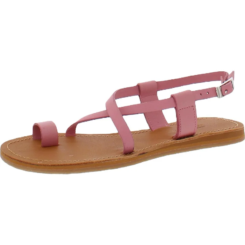 Flirty Fashion Discounts Hari Mari Womens Faux Leather Thong Slingback Sandals
