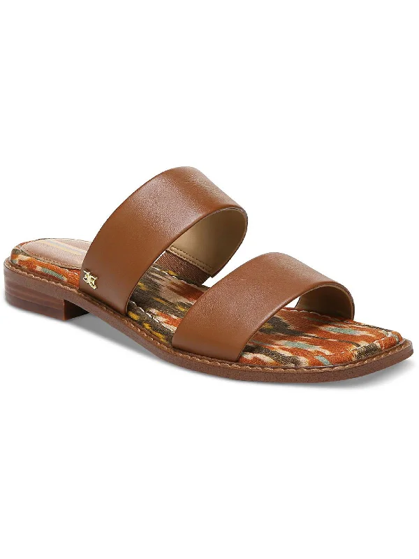 Haydee Womens Padded Insole Slide Sandals