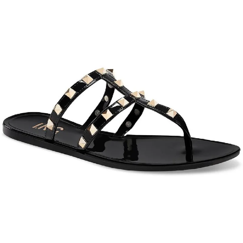 Durable Dress Shoes Promotion INC Womens Ellie Rubber Thong Flip-Flops