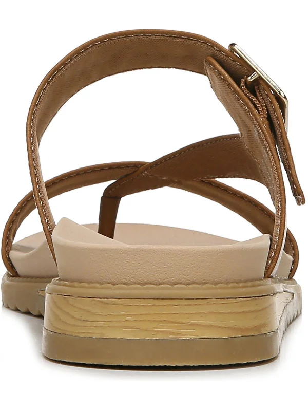 New Season Fashion Preview Sale Island Dream Womens Metallic Thong Slide Sandals