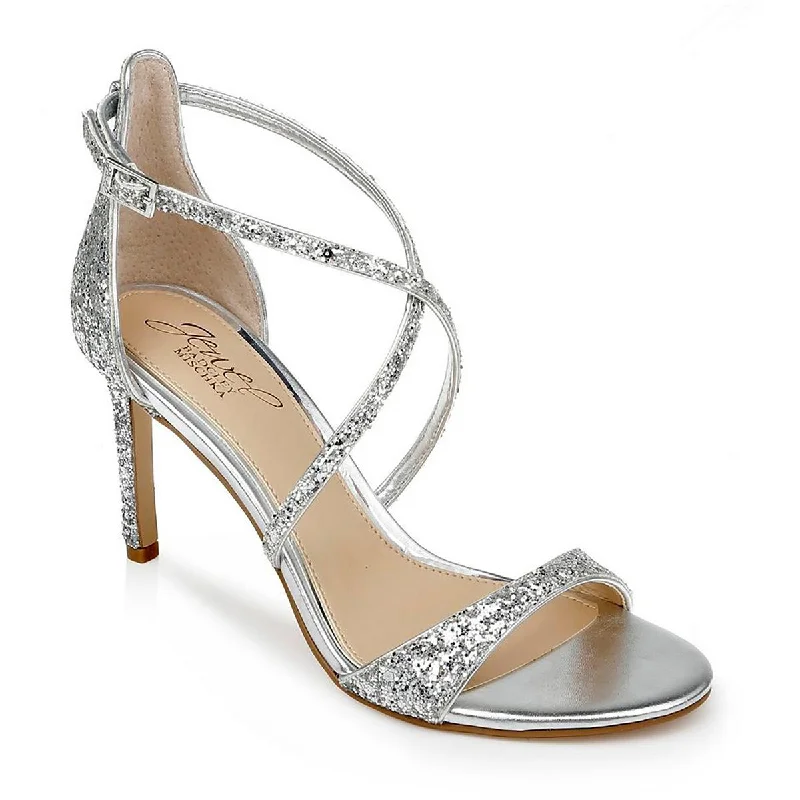 Chic & Modern Sales Jewel Badgley Mischka Womens DIMITRA Ankle Strap Pumps