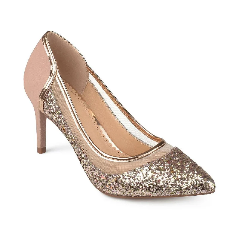 Outdoor Shoes Sale Journee Collection Womens Kalani   Faux Suede Dress Heels