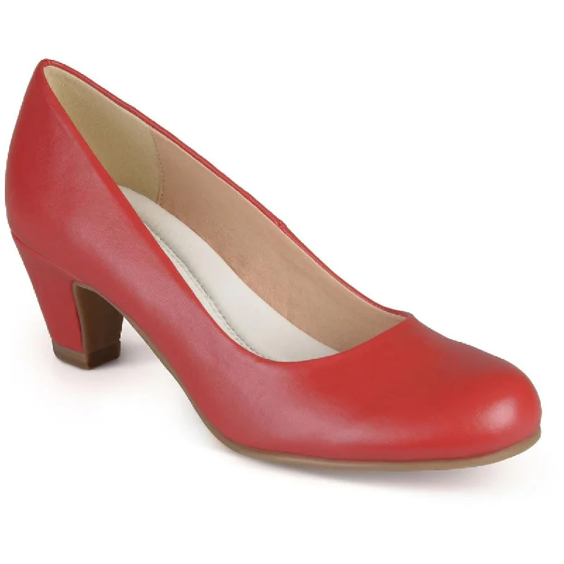 Durable Walking Shoes Sale Journee Collection Womens Luu-M Faux Leather Round Toe Pumps Durable Walking Shoes Sale Journee Collection Womens Luu-M Faux Leather Round Toe Pumps