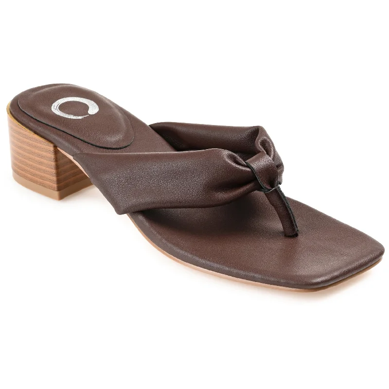 Women's Sleek Dress Shoes Journee Collection Women's Seelah Sandal