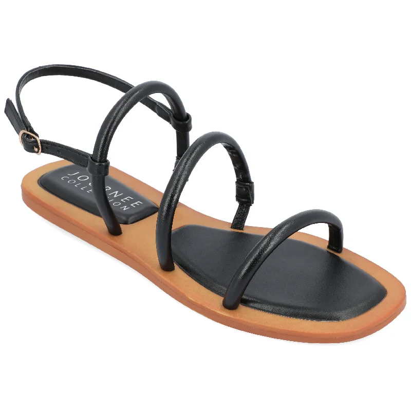 Sophisticated Street Style Offers Journee Collection Women's Tru Comfort Foam Karrio Sandals