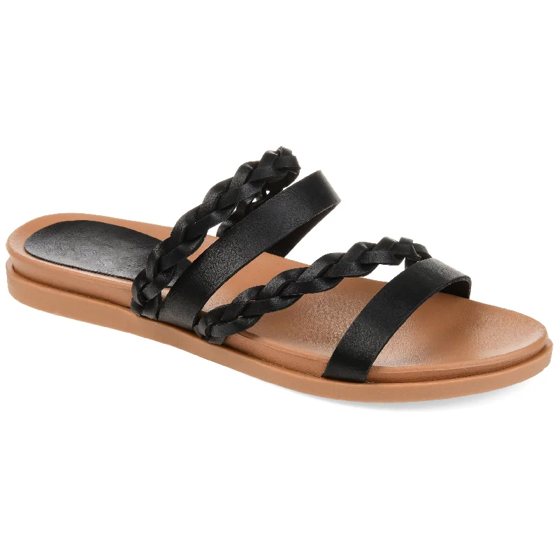 Timeless Elegance Sale Journee Collection Women's Wide Width Colette Sandal