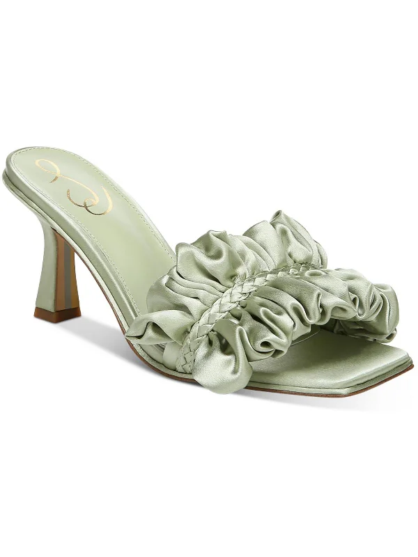 Sale Clearance Kady Womens Satin Slide Heels