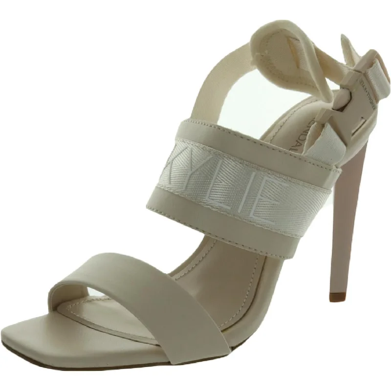 Pastel Styles Kendall + Kylie Maddis Women's Satin Buckle Slingback Stiletto Sandals Pastel Styles Kendall + Kylie Maddis Women's Satin Buckle Slingback Stiletto Sandals