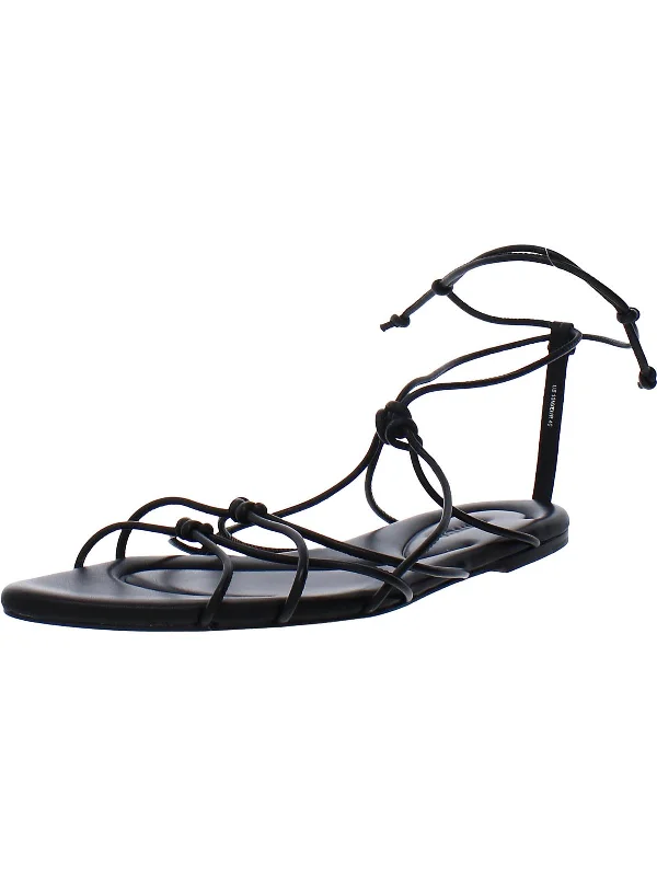 High-End Style Discounts Kenna Womens Leather Pointed Toe Ankle Strap